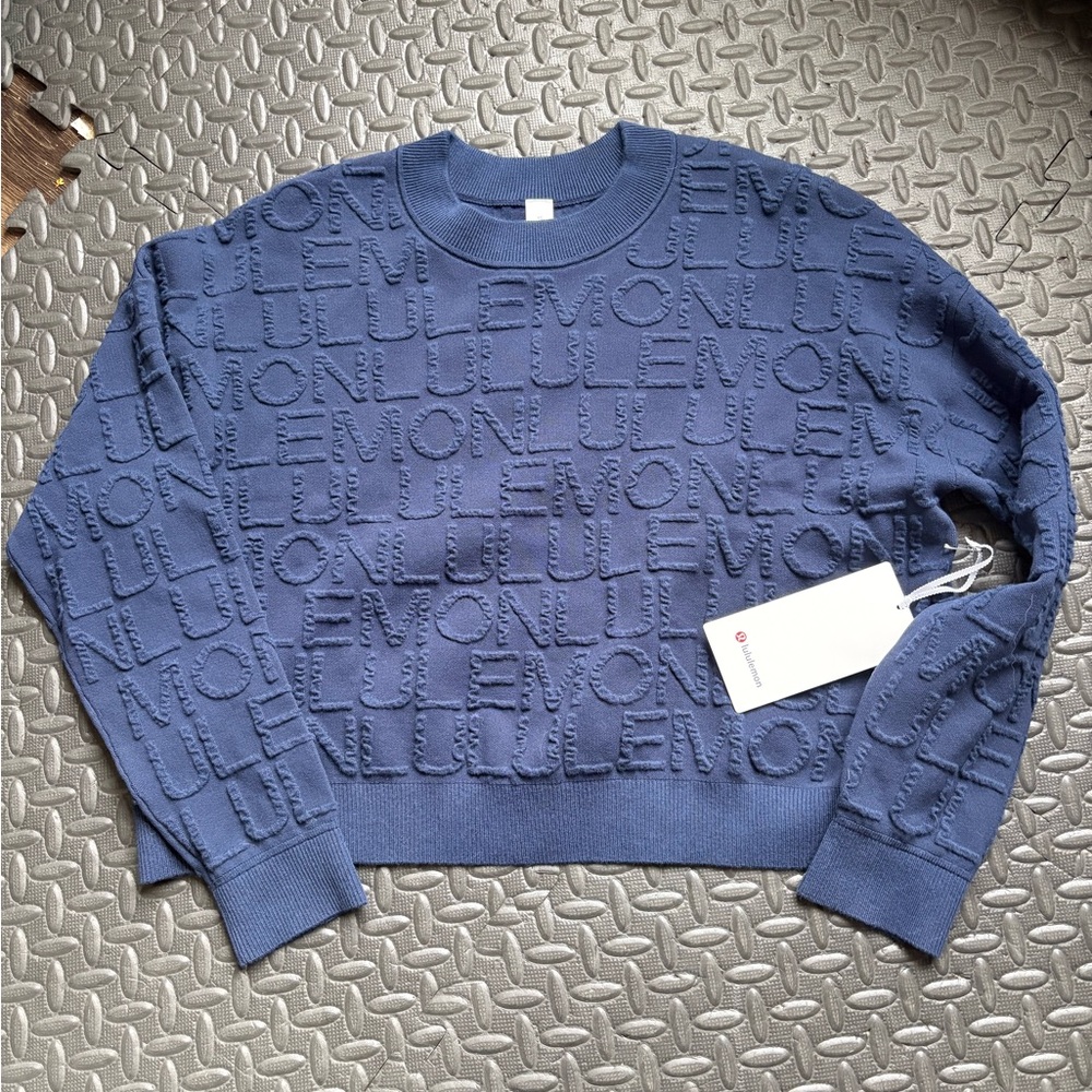 Lululemon Jaquard Crewneck Sweater NWT